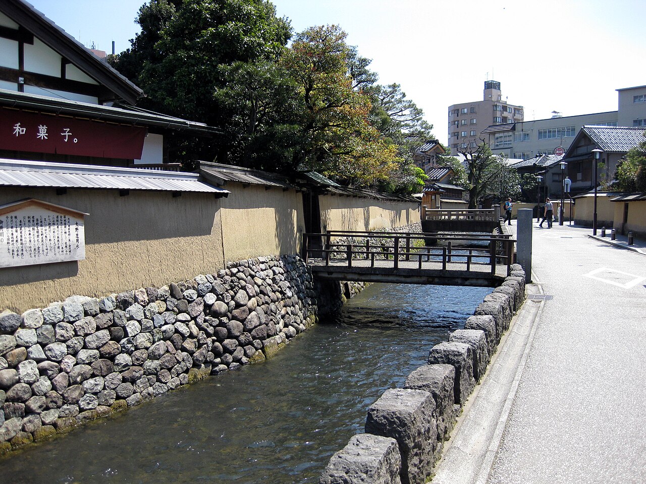 長町武家屋敷旁的大野庄用水